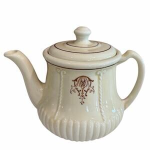 Vintage Porcelier vitrified china teapot